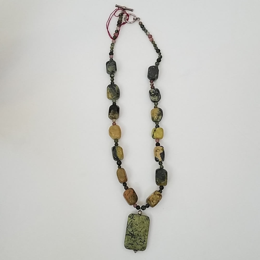 Green Stone Necklace